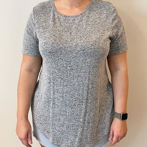 Grey Heather Short Sleeve Tee